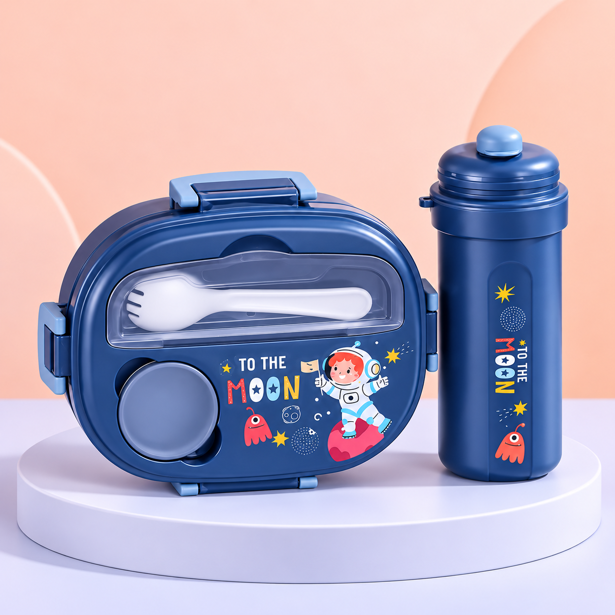 Bottle + Tiffin Box Combo 03